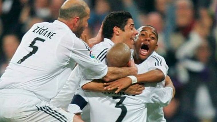 Robinho, en sus días como Merengue.