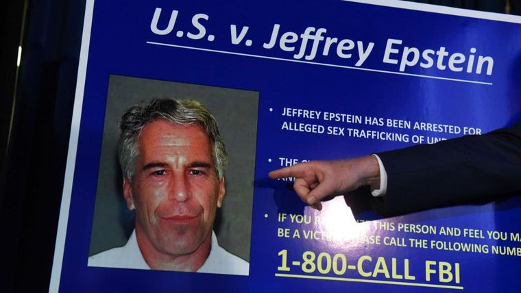 El caso de Jeffrey Epstein sigue dando mucho que hablar en Estados Unidos. Foto Efe