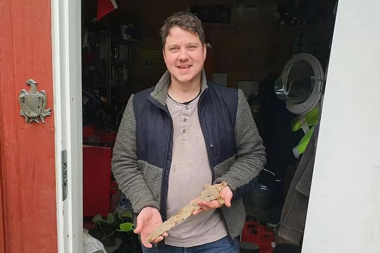 Se trata de una antigua arma bien conservada Foto: Municipio del condado de Rogaland