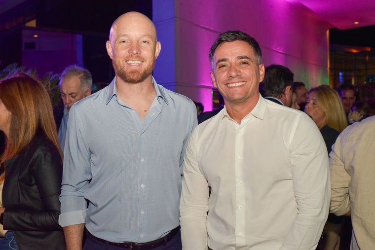 Esteban Allasino, intendente de Luján de Cuyo, junto al intendente de Guaymallén, Marcos Calvente. Esteban Allasino, intendente de Luján de Cuyo, junto al intendente de Guaymallén, Marcos Calvente.