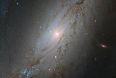 ¡se esta escapando!: el hubble detecto una galaxia que se aleja de la via lactea a una velocidad increible
