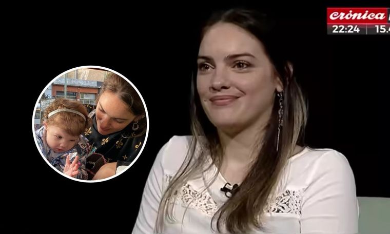 Macarena Paz habló del drama que vive por la salud de su hija La niña nació con un síndrome genético muy poco común