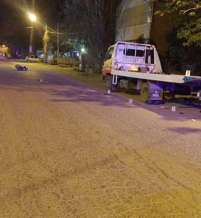 Los vehículos involucrados en el accidente Foto: Gentileza