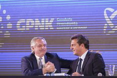 Sergio Massa es la carta fuerte del presidente Alberto Fernández para dinamizar la economía, y estabilizar la economía, para lo que será clave mantener a flote el acuerdo logrado con el FMI. Foto: Telam