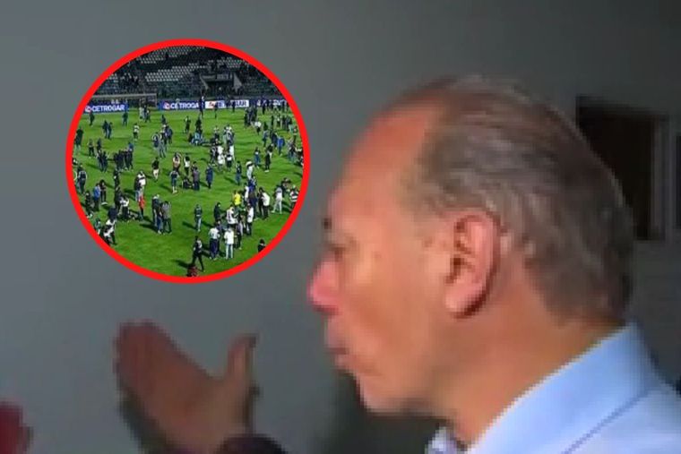 Berni comparó al público del rugby con el del fútbol tras los incidentes en Gimnasia-Boca.