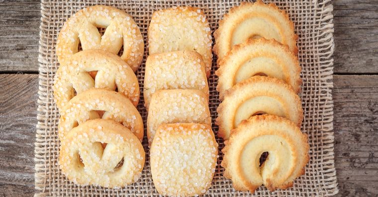 galletas de mantequilla Foto: Shutterstock