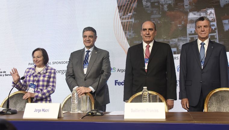 Jorge Macri y Guillermo Francos, juntos a pesar de la tensión por la coparticipación de CABA Foto: Juan Mateo Aberastain/MDZ