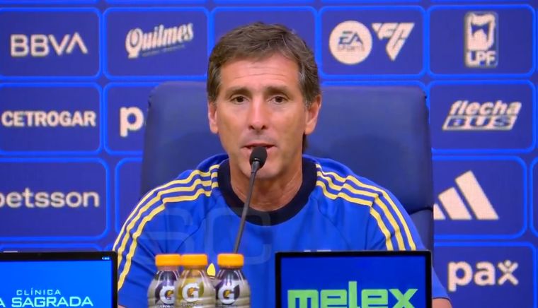 Úbeda habló del presente del delantero tras su vuelta en La Bombonera.