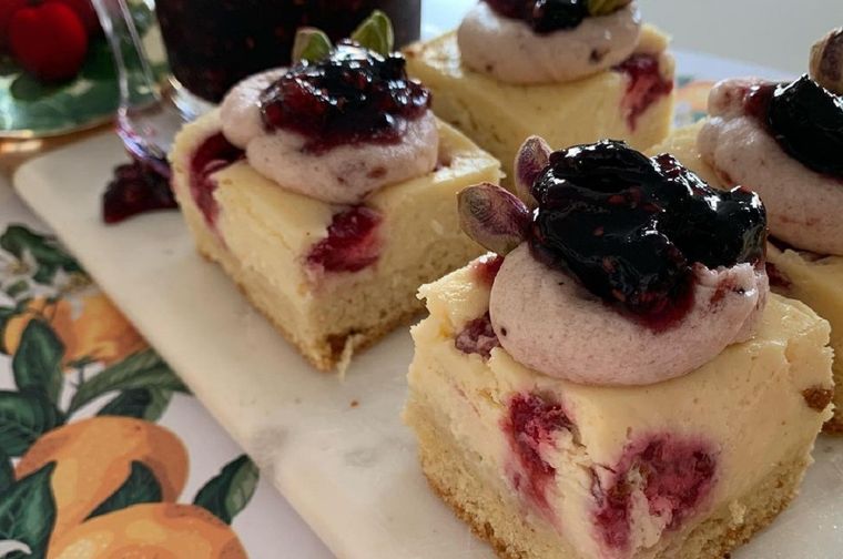 Estos deliciosos cuadrados de ricotta se realizan en microondas, en menos de 15 minutos. Foto: Instagram @lagurudelmicroondas