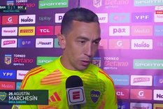 El arquero vivió una noche especial y casi recibe un botellazo. Foto: Captura ESPN El arquero vivió una noche especial y casi recibe un botellazo. Foto: Captura ESPN