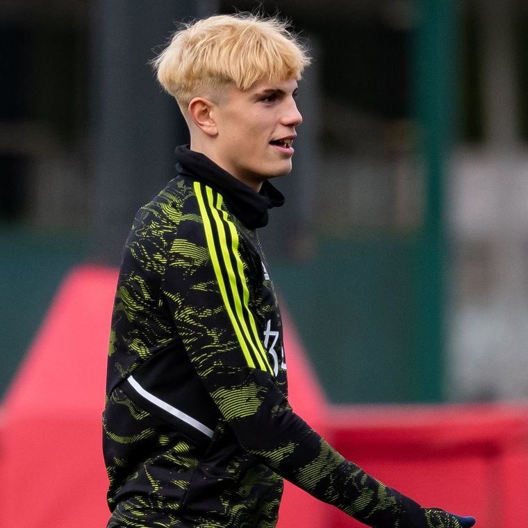 La foto de Garnacho que encendió a los fanáticos argentinos.