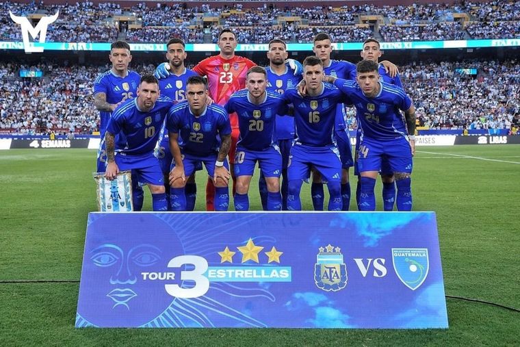 Así son los cambios en los conjuntos de la selección argentina Foto: Instagram