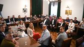 La CGT se reunió con el bloque K del Senado La CGT se reunió con el bloque K del Senado
