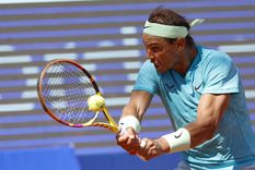 Nadal estuvo a las puertas de una nueva consagración, pero no logró hacer pie en la final y cayó en dos sets. Foto: EFE