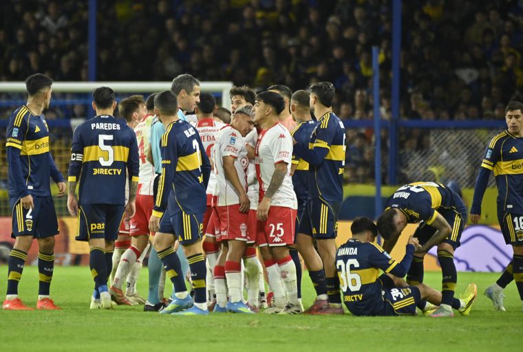 El alargue entre Boca y Huracán se picó.