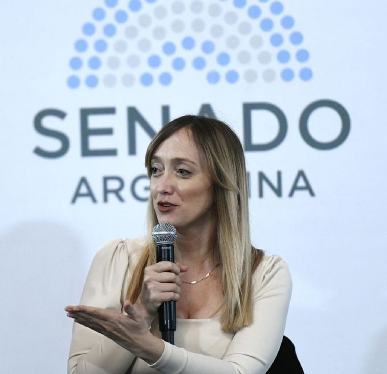 La senadora nacional Anabel Fernández Sagasti. Foto: Prensa Anabel Fernández Sagasti