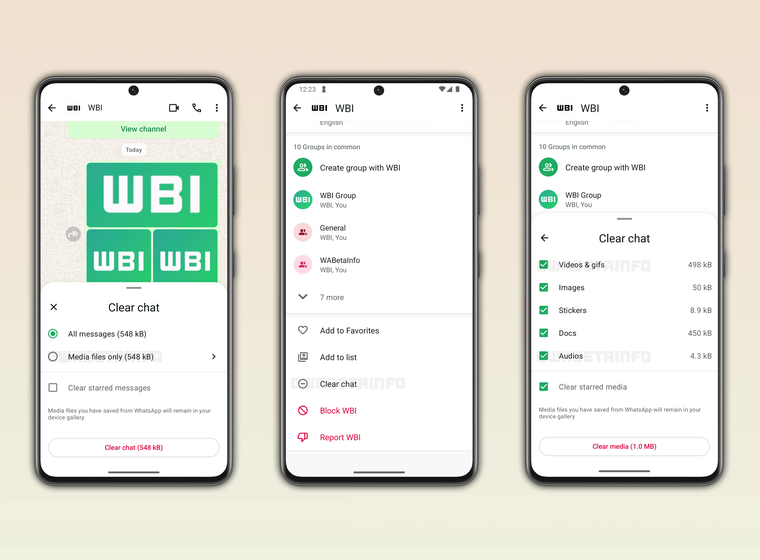 La función de control granular permitirá borrar archivos específicos sin salir del chat. La función de control granular permitirá borrar archivos específicos sin salir del chat.