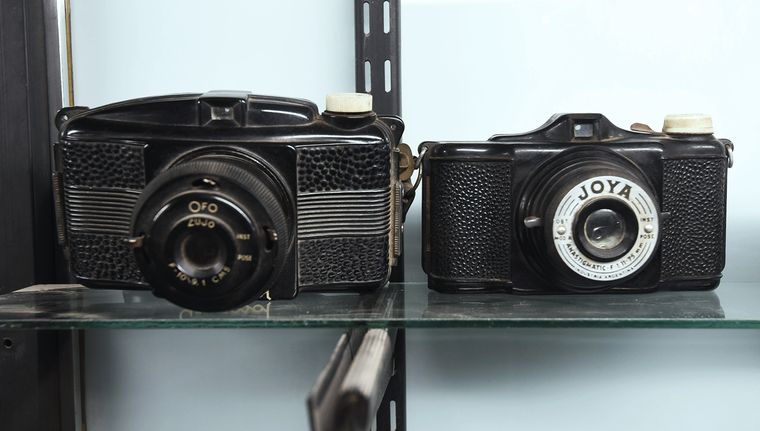 La primera cámara (derecha). La primera cámara (derecha).