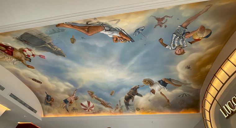 Martín Ron, una de las obras del Torreón. Martín Ron, una de las obras del Torreón.