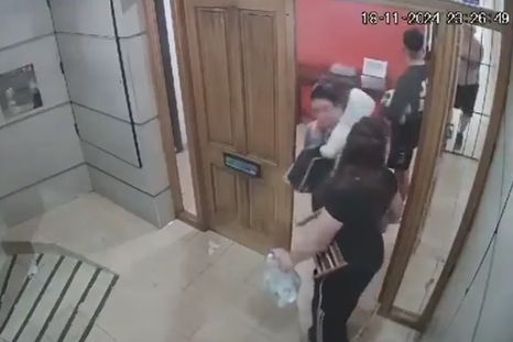 La Policía de la Provincia de Buenos Aires detuvo al agresor. Foto: Captura de pantalla