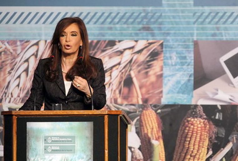 Cristina suspendió parte de la gira asiática. Foto: Telam