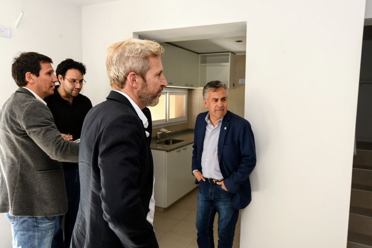 Rogelio Frigerio y Alfredo Cornejo En el Procrear Foto: Foto: ALF PONCE/MDZ