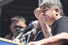 El camionero Pablo Moyano cuestionó el destiempo de la interna del PJ y pidió mostrar fortaleza ante el Gobierno de Javier Milei. Foto: Juan Mateo Aberastain/MDZ