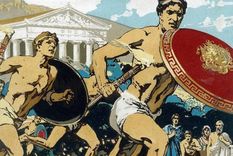 Manteniendo la llama viva en la carrera de relevo. Foto: GETTY IMAGES