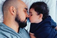 Abel Pintos, junto a su hijo Agustín Abel Pintos, junto a su hijo Agustín