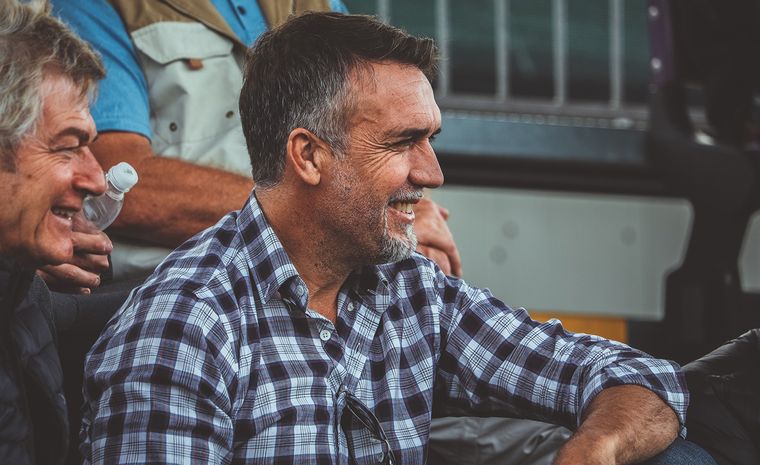 Batistuta quiere lanzar su carrera como entrenador. Foto: ACF Fiorentina