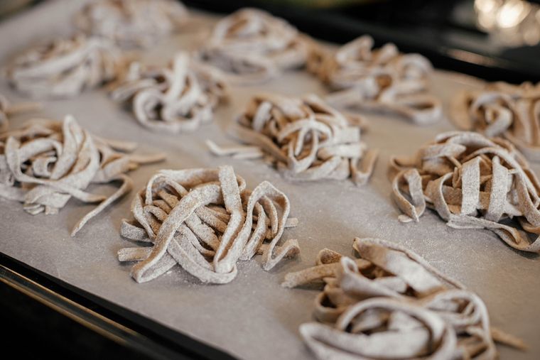 Hacete fan de esta receta de masa casera de fideos integrales sin conservantes ni aditivos.