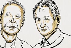 Los profesores de las universidades de Princeton (EE.UU.) y de Toronto (Canadá) ganaron el premio. Foto: Premio Nobel