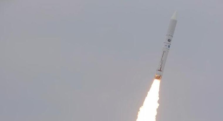 El cohete japonés Epsilon VI recibió una orden de autodestrucción Foto: DW