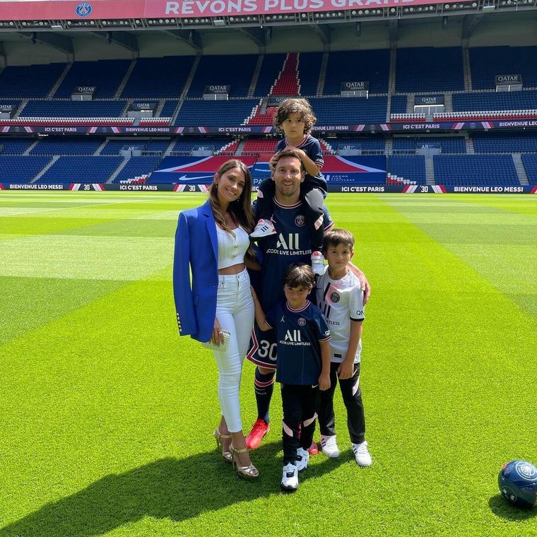 La foto que subió Antonela a su cuenta de Instagram Foto: Instagram @antonelaroccuzzo