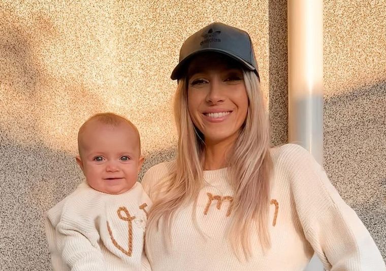 Cande Ruggeri, una de las famosas que se sumó a la tendencia de twinning looks Foto: Instagram