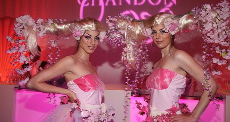 Las reinas del bosque en Chandon Rosé. Foto: Gentileza