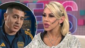 Mónica Farro dio detalles inéditos de su vínculo sentimental con Juan Román Riquelme. / captura TV