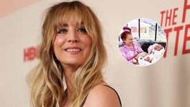 Kaley Cuoco presentó a su hija recién nacida, la pequeña Matilda.