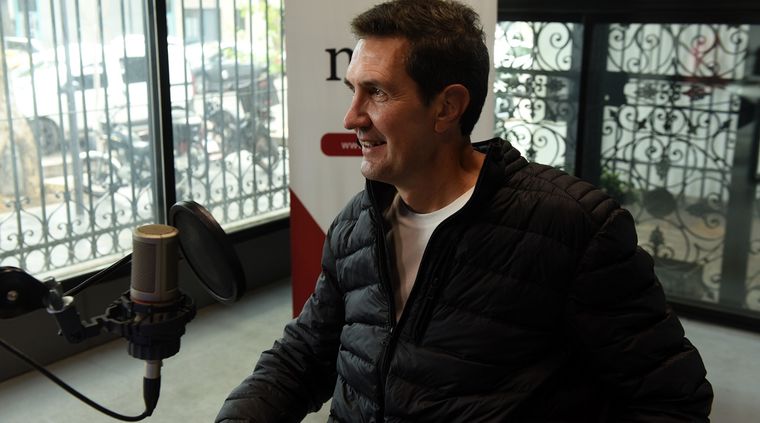 Miguel Simón en MDZ Radio Foto: ALF PONCE MERCADO / MDZ