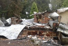 Los destrozos en la zona donde residen los mapuches han sido considerables.