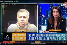El cruce de Cornejo con Rosario Ayerdi.