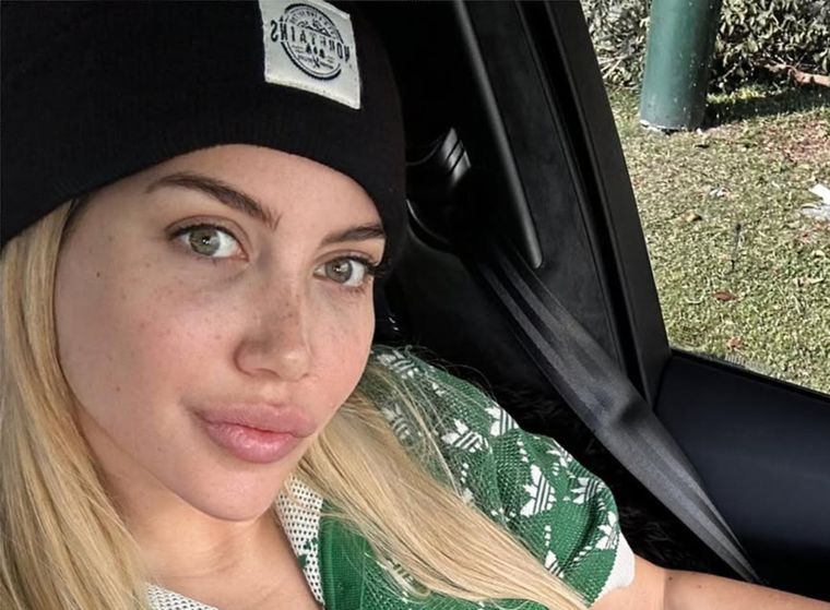 Wanda Nara le contesta a Mauro Icardi en un tema con L-Gante. Foto: Instagram @wanda_nara