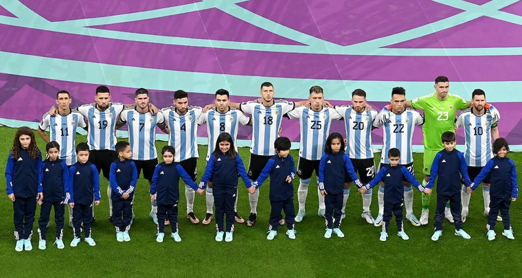 Guido Rodríguez integró el plantel campeón del mundo en Qatar Foto: Télam