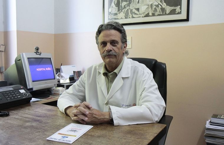 Médico infectólogo Tomás Orduna