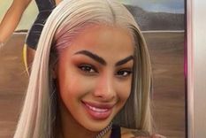 Yailin publicó las primeras fotos del nacimiento de su hija Cataleya.