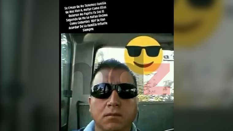 El mensaje de una familiar de la víctima tras el crimen. El mensaje de una familiar de la víctima tras el crimen.