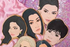 Toda la familia Kardashian en versión cookie. Foto: Instagram