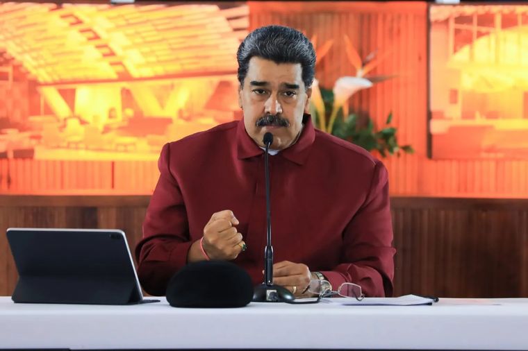 Nicolás Maduro arremetió contra Javier Milei. Foto: Efe.