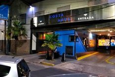 El lugar donde la adolescente fue hallada ensangrentada