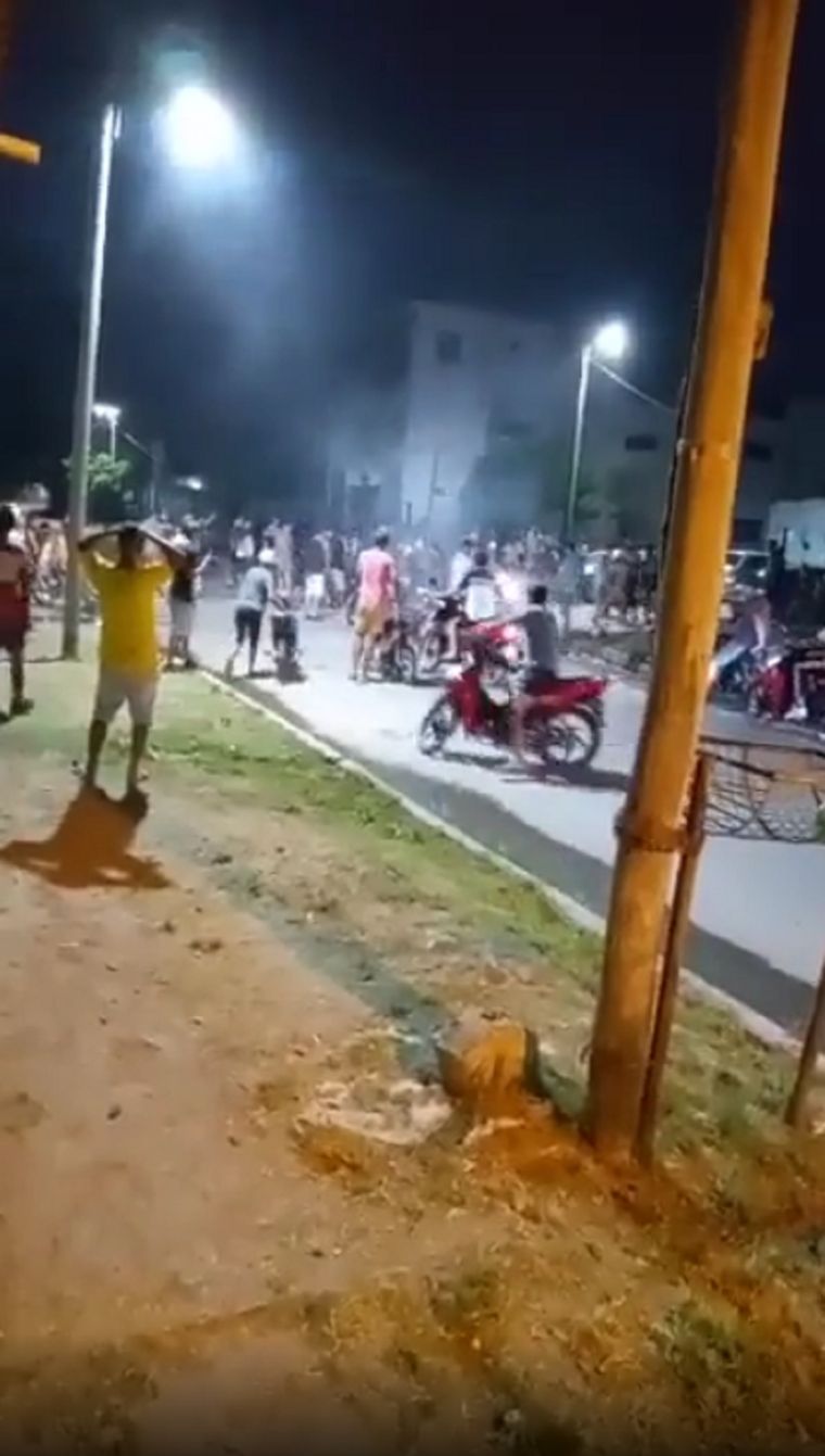 Así despidieron al hombre fallecido Foto: Captura video